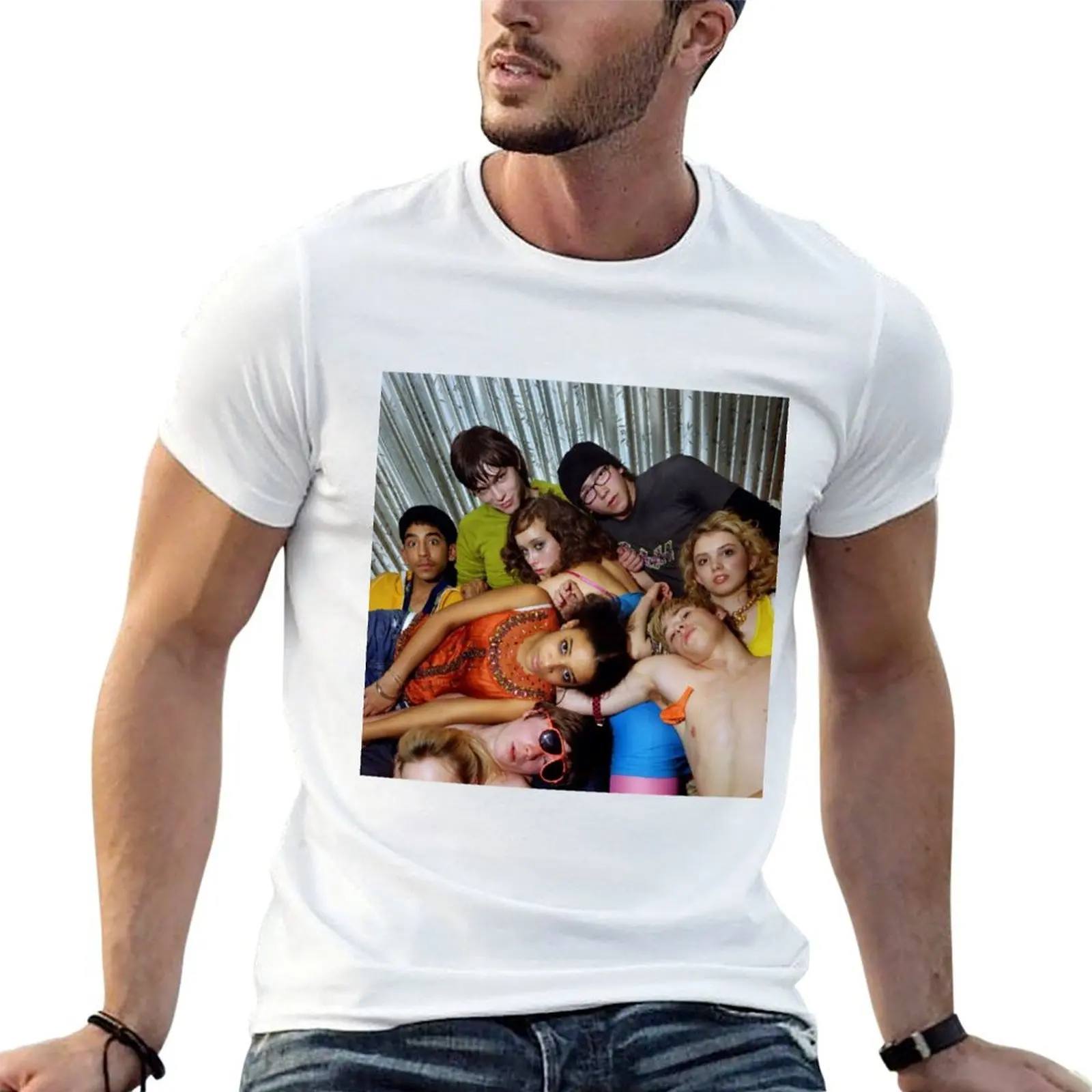 skins gen 1 cast 3 T-Shirt football t shirt Man t-shirt shirts men