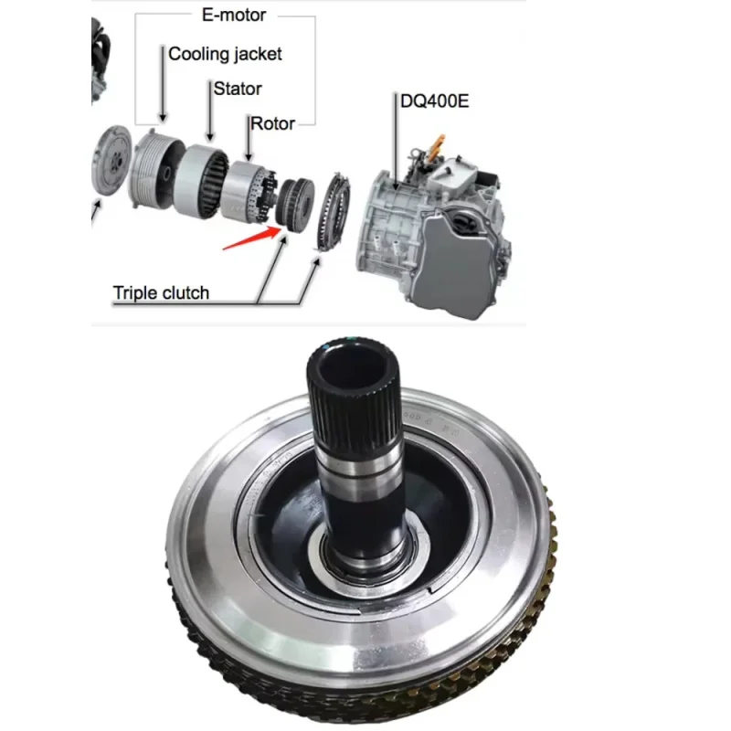 0DD DQ400 DQ400E Automatic Transmission Disengagement Clutch 0DD141759J For VW AUDI Hybrid Car Accessories Auto Parts