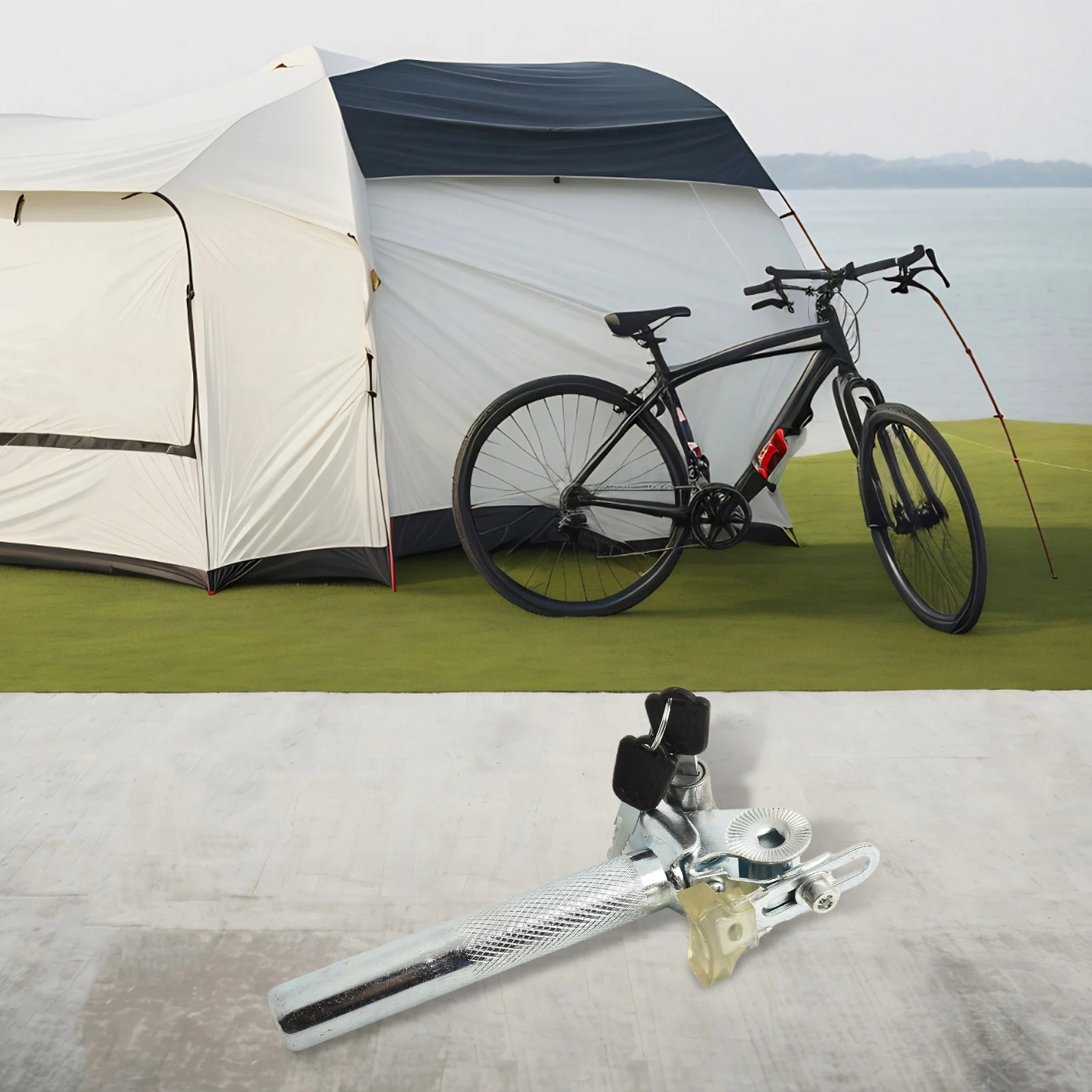Adjustable Seat Lock Electric Bicycle Seat Lock Outdoor Cycling Shake Prevention Design Even And Flat Welding Points