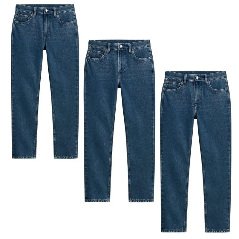 

Straight Leg Jeans Women's Comfortable Non-Shrinking Denim Trousers Unisex Drawstring Waist Spring 2026 Fashion Trend
