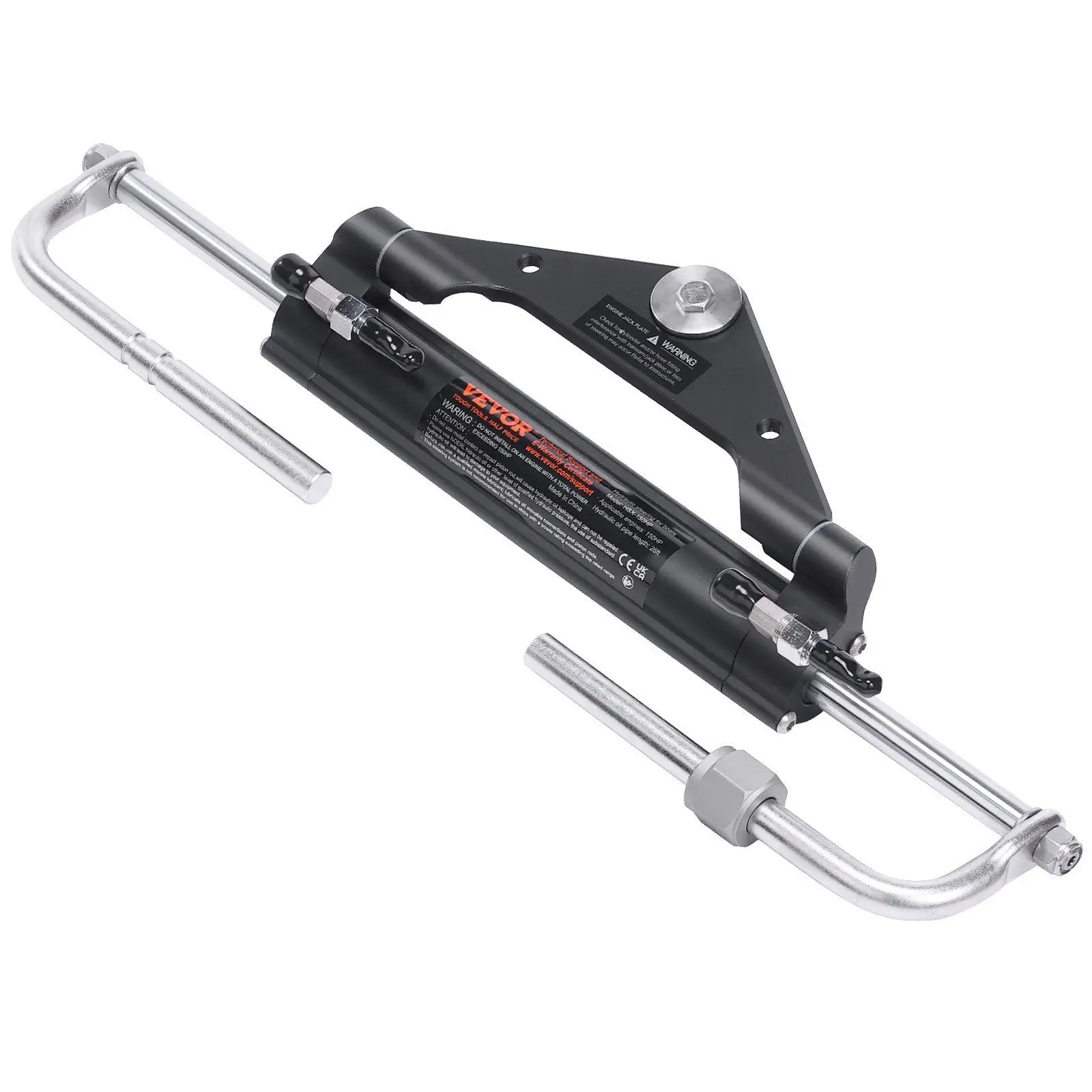 

150HP Marine Boat Hydraulic Outboard Steering Kit Single Station Single-Engine Boats 26 Feet Hydraulic Steering Hose Helm Pump