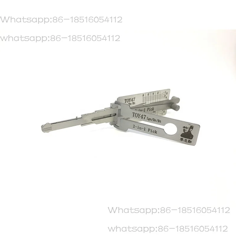 

Lishi Toy47 Toyo 47 2 в 1, выбор для автомобильных инструментов, принадлежности для оксамита