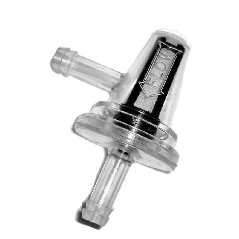 범용 오토바이 직각 인라인 연료 필터, 가와사키 야마하용 호스 라인, 1/4 인치, 6mm, 1 개