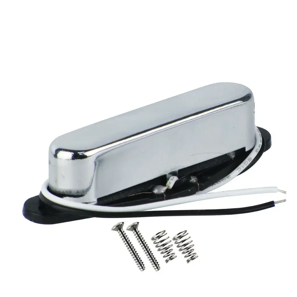 

KaiLing Music Store Alnico 5 Single Coil Guitar Neck Pickup Chrome Finish for Electric Guitar