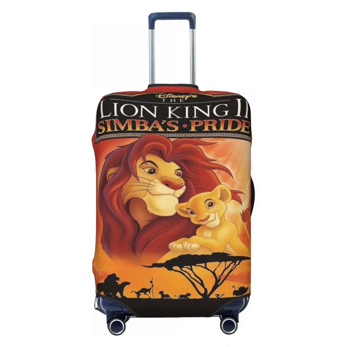 

The Lion King Travel Luggage Cover Elastic Suitcase Cover Protector Fit 18-32 Inch