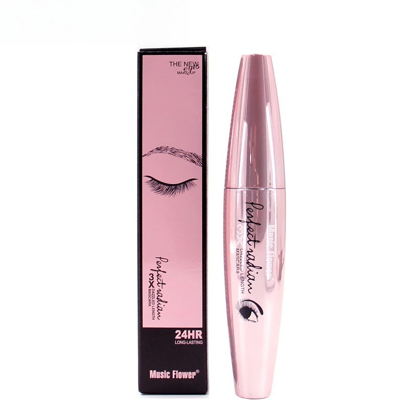 4D Extreme Volume Lash Mascara Long-Lasting Smudge-Proof Sweat Resistant Waterproof Natural Thickening Curling Eyelash Extension