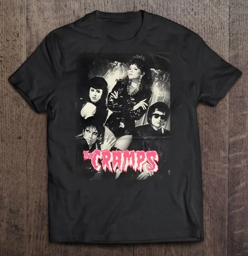 Rare! The Cramps T-shirt Tee Men Short Sleeve All Size