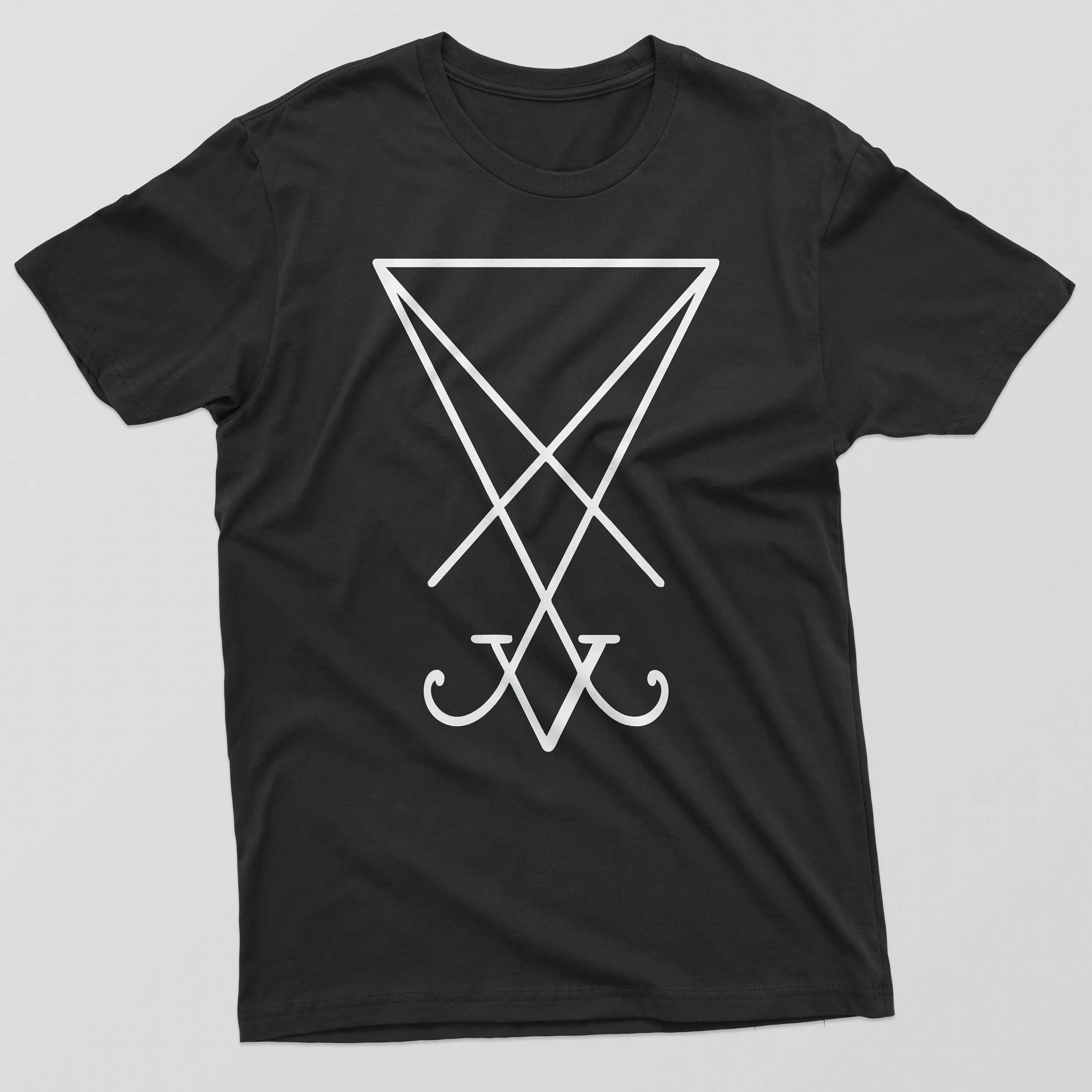 Reality Glitch Lucifer Sigil Herren T-Shirt