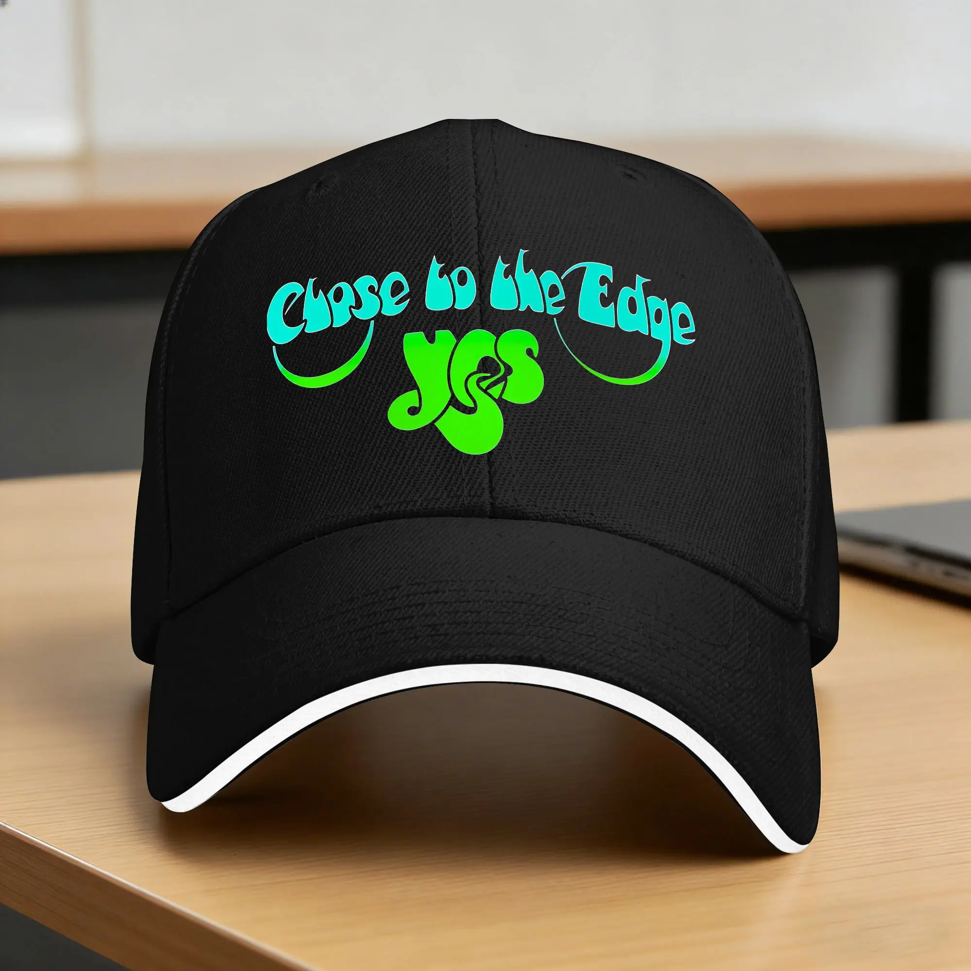 Close To The Edge Yes Band Baseball Cap  Unisex-Teens Design Hip Hop Hats Summer y2k Funny Running Hippie Snapback Cap