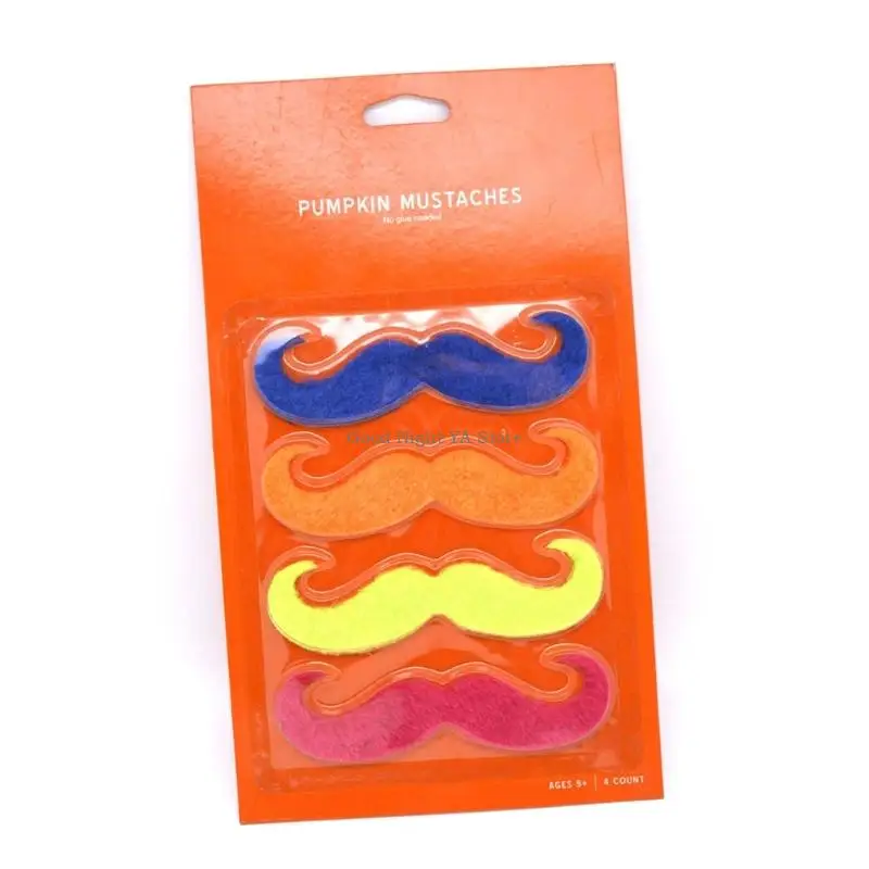 المستجدات الشوارب وهمية هالوين ملصقات الشارب اللحية وهمية لاصقة النفس #5