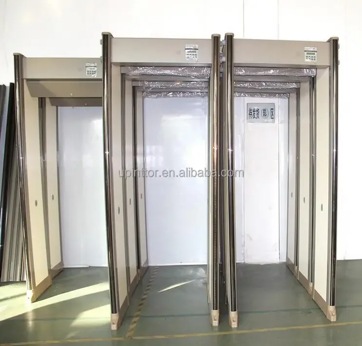 Fabrieksprijs Waterdichte 33zones Walk Through Metal Detector Security Gate Security Door Frame Metal Detector