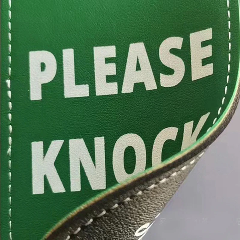 1pc Do Not Disturb Door Tags Door Sign  Bar Hotel Mall Office New Beautiful Black Green Red Hanging Tag