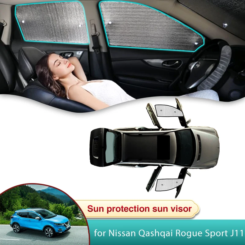 

Car Sun Shade for Nissan Qashqai Rogue Sport J11 2014 2015 2016 2017 2018 2019 2020 2021 2022 Sunshade Windshield Privacy Window