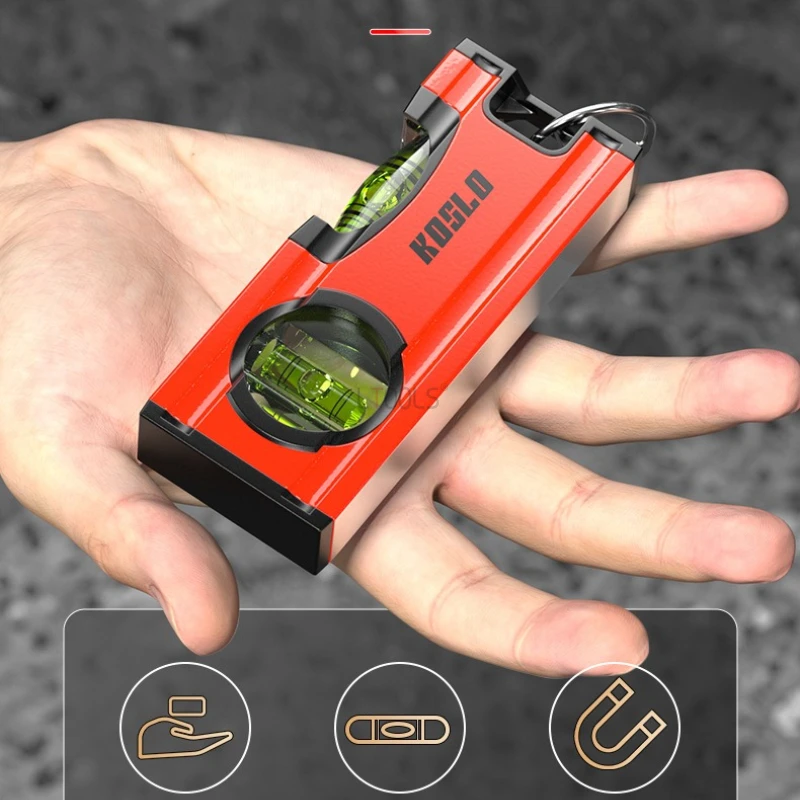 

Профессиональный высокоточный магнитный уровень-уклономер MINI 45 ° Угломер-транспортир, строительный инклинометр, горизонтальная измерительная линейка