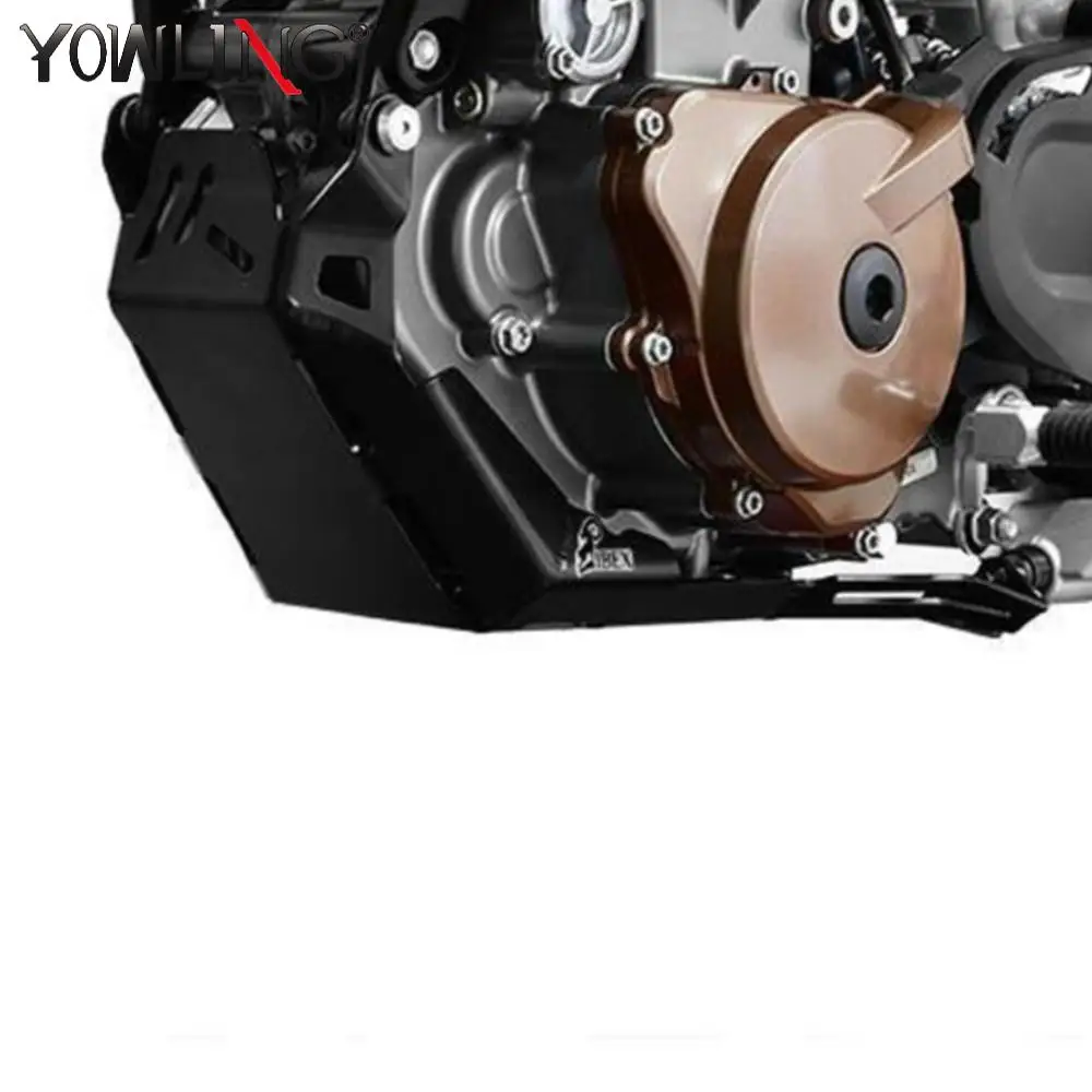 ل HUSQVARNA 701 إندورو Supermoto SM 690 SMC SMC-R إندورو R محرك قاعدة الهيكل الحرس لوحة التزلج غطاء حامي البطن عموم #2