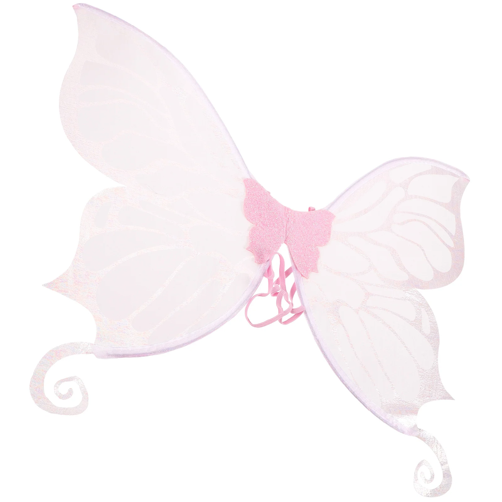 

Fairy Wings Butterfly Prop Lightweight Straps Costume Party Supplies Halloween Kids Toddler Adult DIY Celebration Wing Set Girls