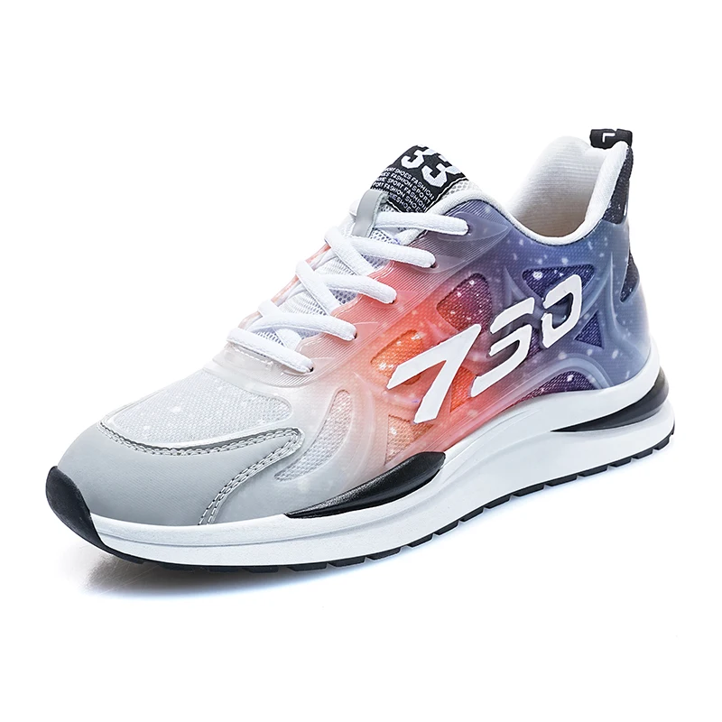 

Обувь для увеличения роста для мужчин, повседневные спортивные кроссовки для молодежи, дышащие модные туфли для осени и зимы, с сетчатой внутренней подкладкой