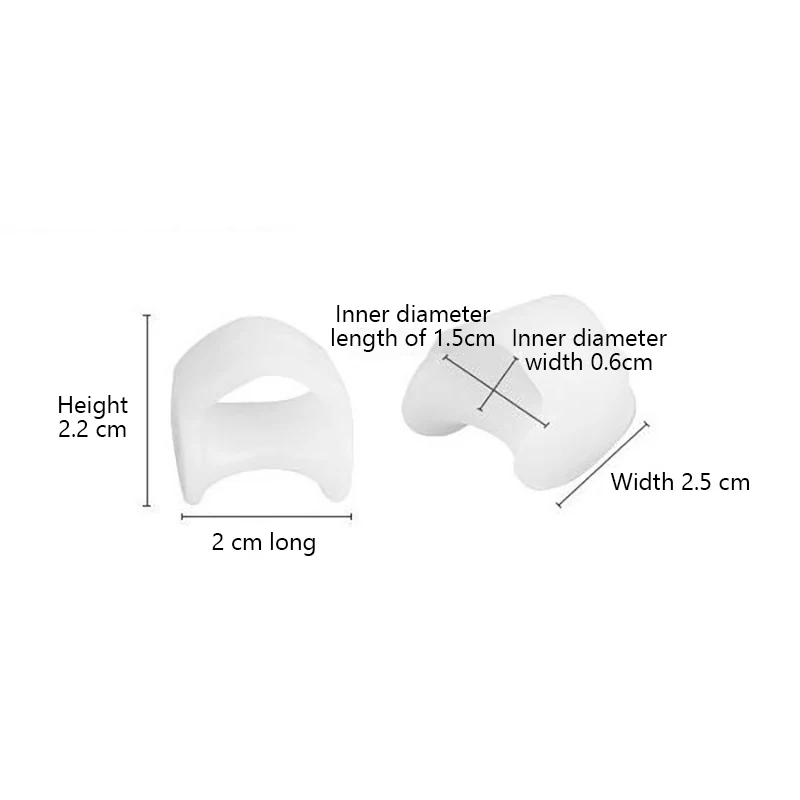 Silicone Tail Finger And Little Toe Separation Correction For Outward Flipping Of The Little Finger For Menand Women Comfortable