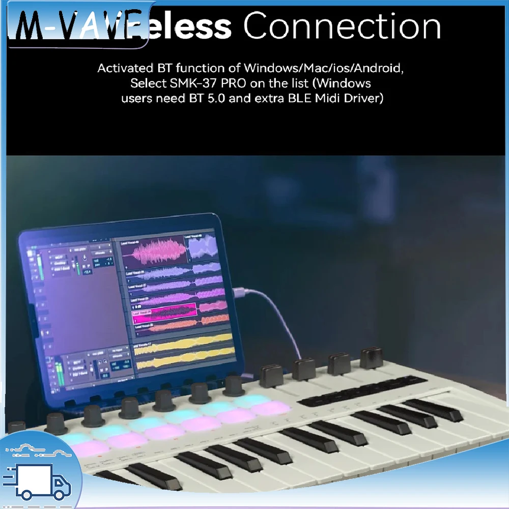 M-VAVE SMK-37 Pro K…