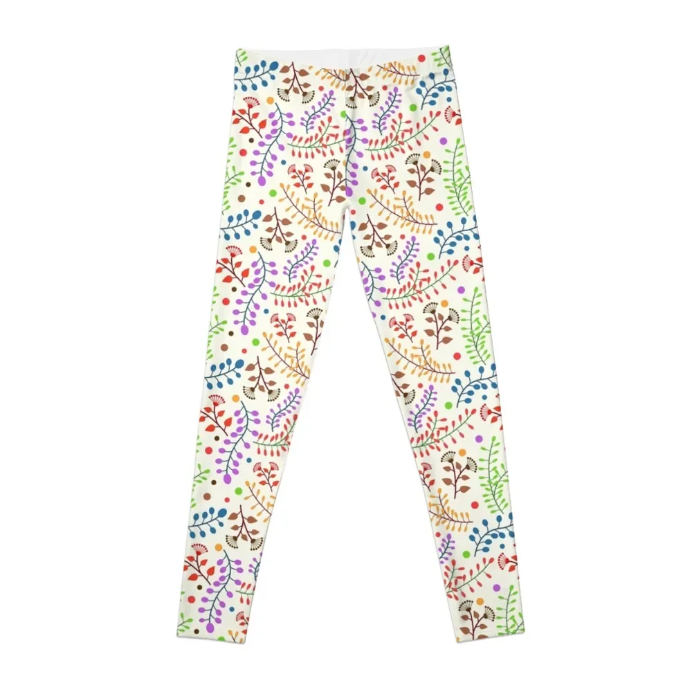 

Colorful floral pattern Leggings Sportswear woman gym active wear Womens Leggings