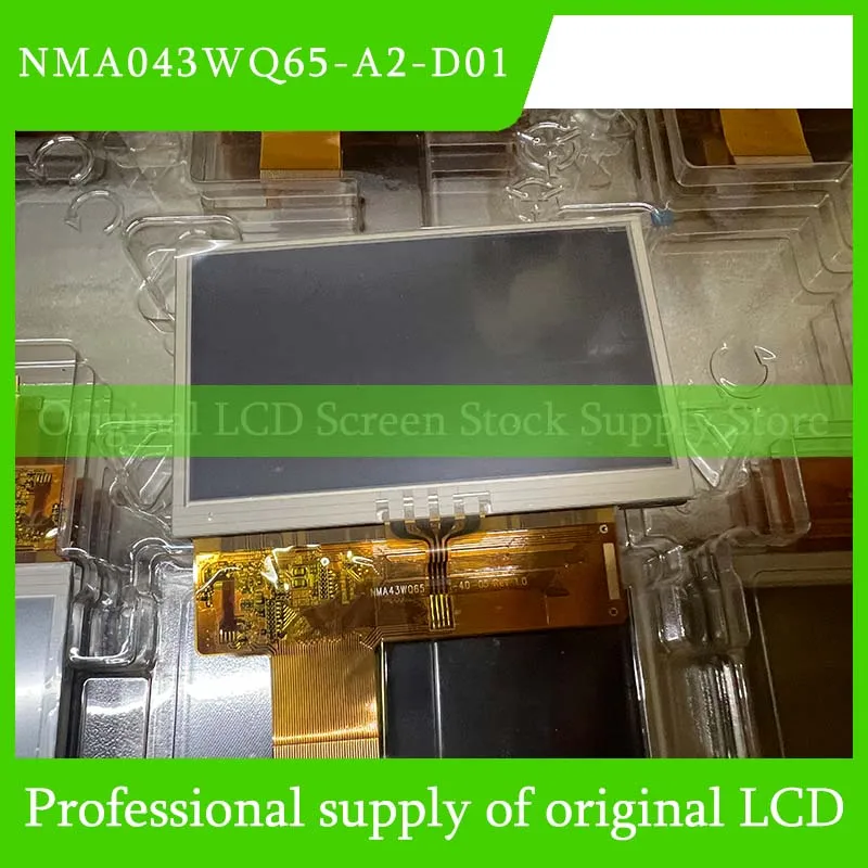 แผงหน้าจอแสดงผล LCD แบบ NMA043WQ65-A2-D01 origianl และส่งเร็วใหม่เอี่ยม