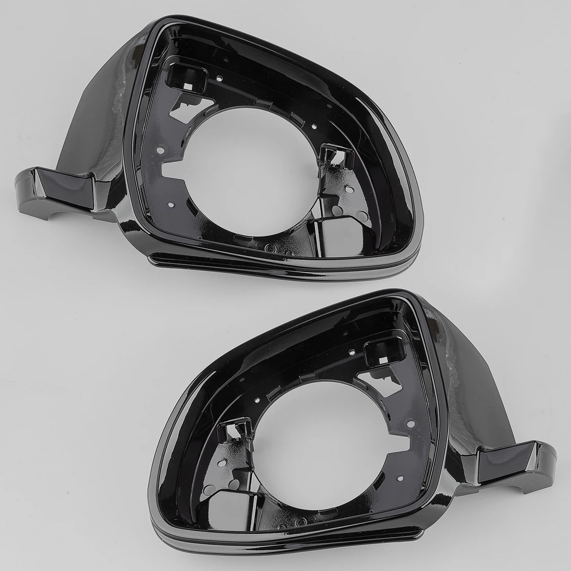 

51167327911 51167327912 1 пара опорное кольцо для бокового зеркала автомобиля рамка подходит для BMW X3 F25 X4 F26 X5 F15 X6 F16 2015 2016 2017 черный
