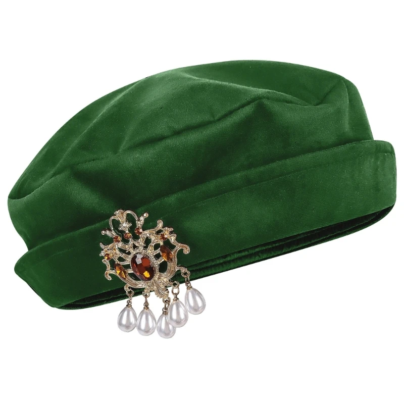 Adult Historical Show Cap Cosplay Headwear for Costume Event Gathering