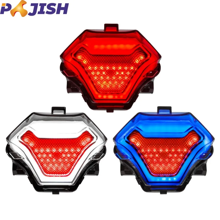 

Motorcycle Modified Accessories Fit for Yamaha R25 R3 MT03 MT07 Motorbike Integrated LED Tail Light Brake Turn Signal LED Light