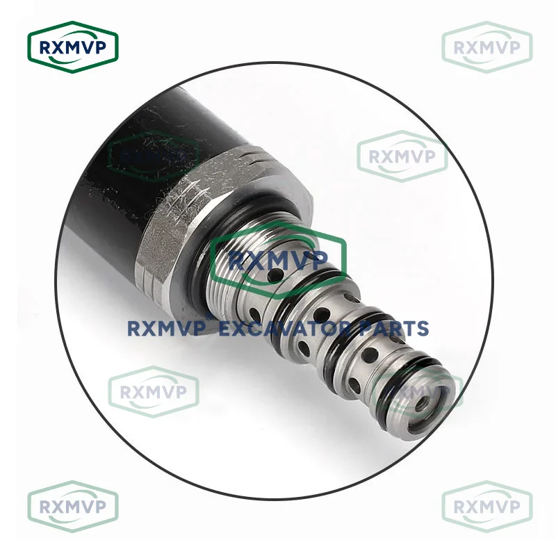 For Kobelco SK Wholesale  Excavator Parts Hydraulic Pump Solenoid Valve KDRDE5KR-20 40C07 SKC5/612-106 Solenoids  SK200-3