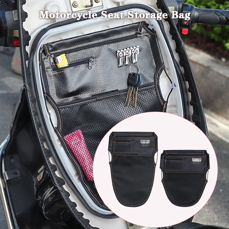 

Motorcycle Under Seat Storage Bags Tool Pouch Seat Bucket Sundries Bag For HONDA Integra NC750D NC700D Motorcycle Accessories