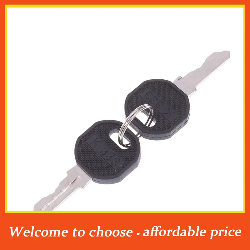

"2PCS new K333 KEYS Caravan Locker Key For Emka EK333 Elddis Front Gas Locker Key EK 333 MS300 Series Cabinet Lock Key*