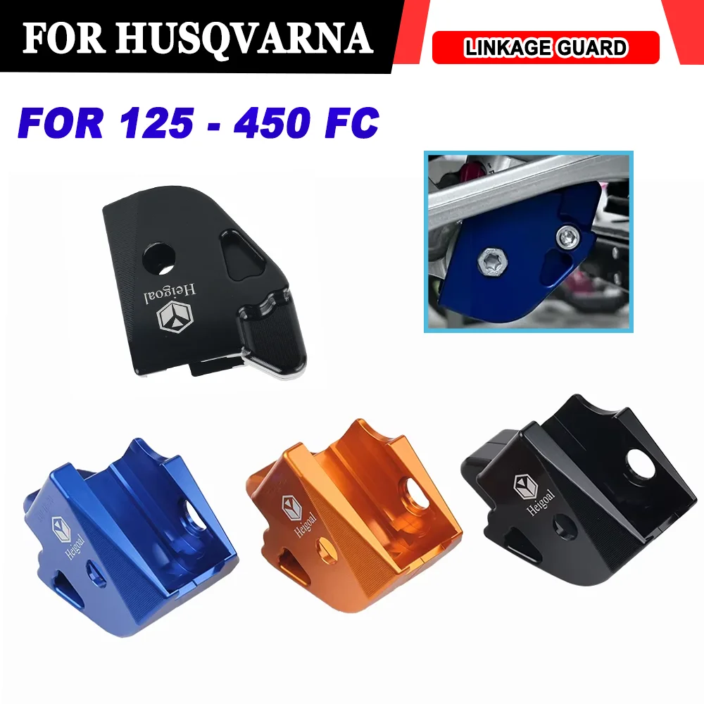

For Husqvarna 125 - 450 FC FX TX TC 2023 2024 Fe 250 4t 2025 Motorcycle Accessories Rear Shock Absorber Linkage Guard Protector