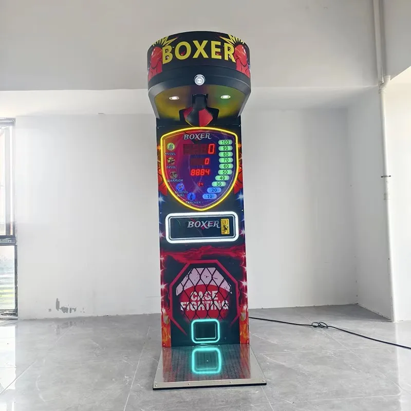 Multifunctional Coin Operated Boxing Game Console High Profit Machine For Amusement Park Taekwondo Games