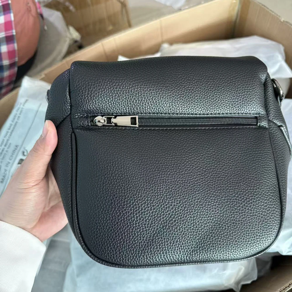 3pcs/lot Lychee Texture PU Leather Women Crossbody Bag Bucket Sling Bag With Detachable Coin Purse Wide Strap Shoulder bag