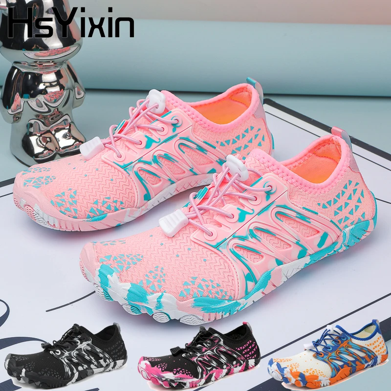 Zapatos acuáticos descalzos para hombre y mujer, adecuados para una variedad de escenarios, senderismo, surf, parque acuático, yoga, pesca, playa, zapatos acuáticos