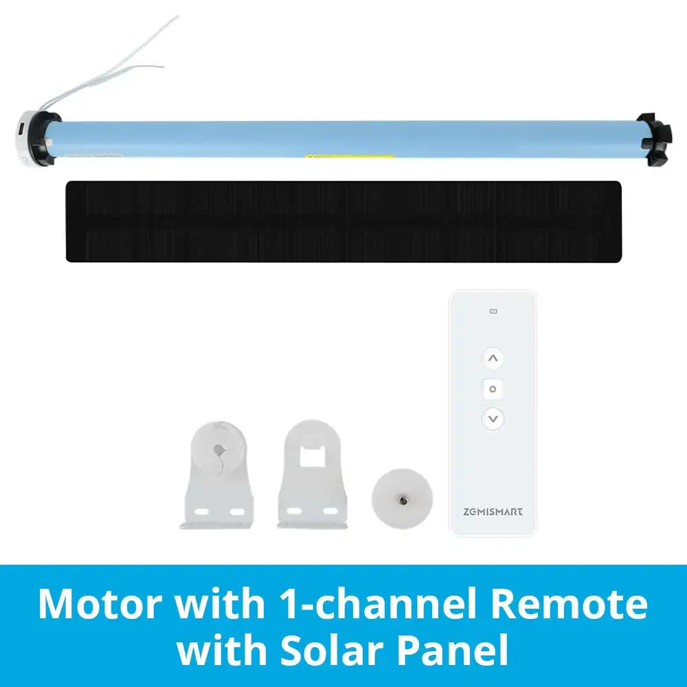 Zemismart Zigbee Roller Shade Blinds Motor Built-in Battery Work with Tuya Smartthings App Alexa Google Home Voice Control image 3