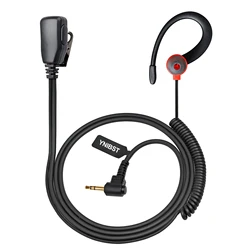 2.5mm Earpiece,Talkabout 1pin Headset with Mic Ptt Compatible with Motorola TLKR-T60 T61 T62 T80 T81 T82 T-92 H2O T80 Extreme