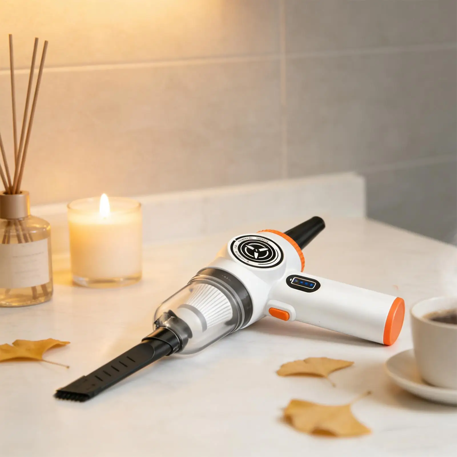Portable Car Cleaner 15000Pa Rechargeable Interior Duster Car Suction Vacuum For Household Furniture Sedans SUVs RVs Minivans