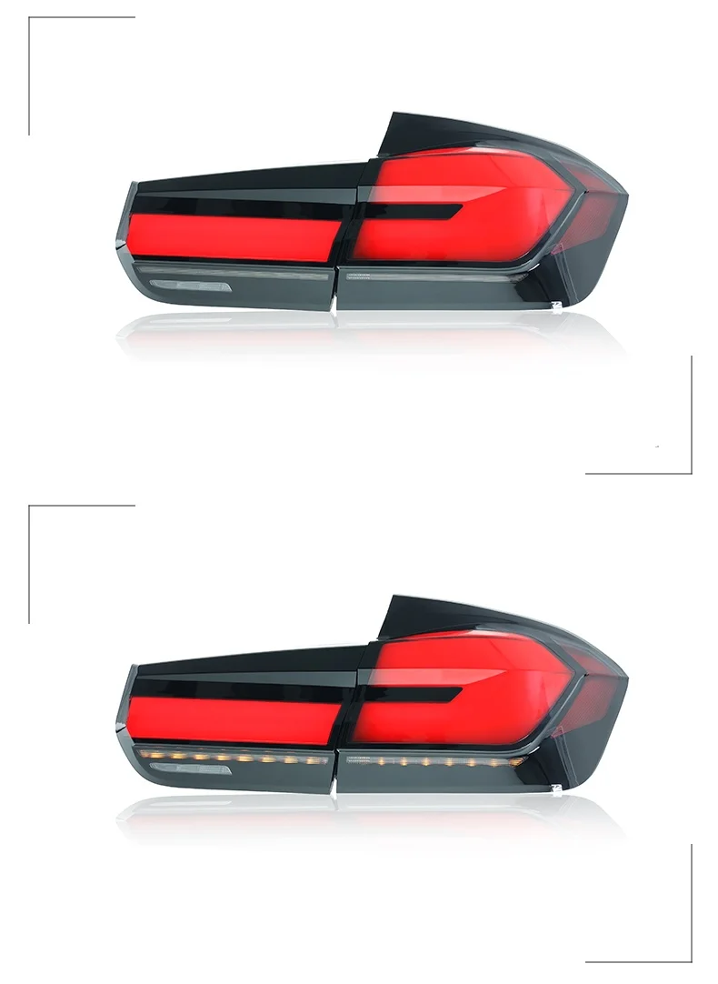 

for BMW 3 Series F30 Light Assembly F35 Modification Dynamic Driving Lights Brake Lights and Flowing Turn Signals
