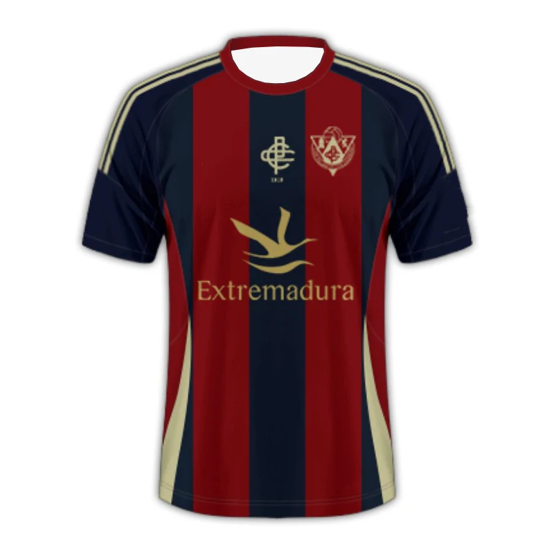 CP Cacereo 2024-25 Home Kit Football Women Breathable and Comfortable Football Shirt Women T-shirt Comfortable and Breathable image 2