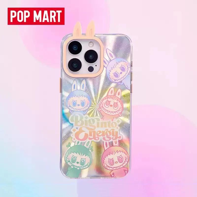 

POP MART THE MONSTERS Big Into Energy Series Чехол для мобильного телефона iPhone LABUBU Игрушки Кукла Аниме Фигурка Украшения Подарочная коллекция