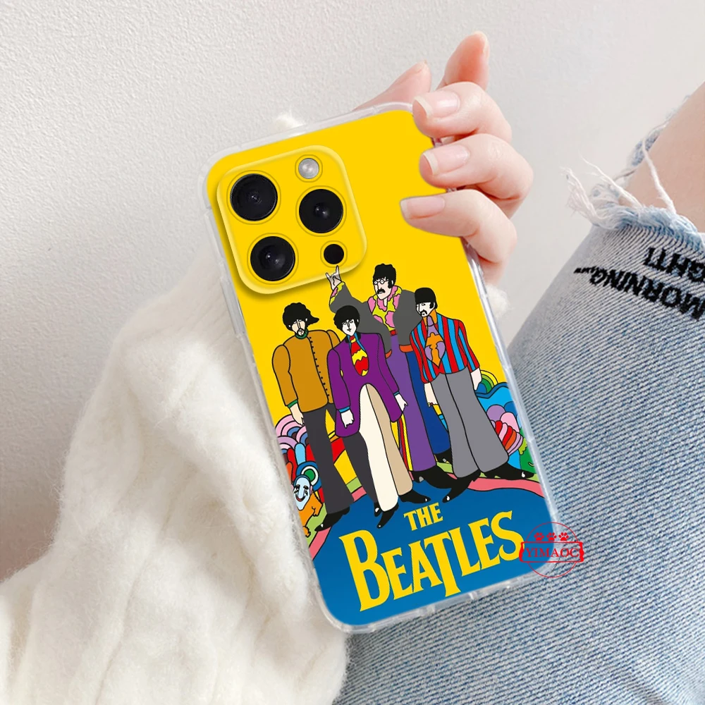 Funda blanda G85 The B-Beatles para Moto G9 Powe One Pro E12 E22I E22 G52 G42 G32 G22 G23 Z2 Z Play P40 P30 Edge 30