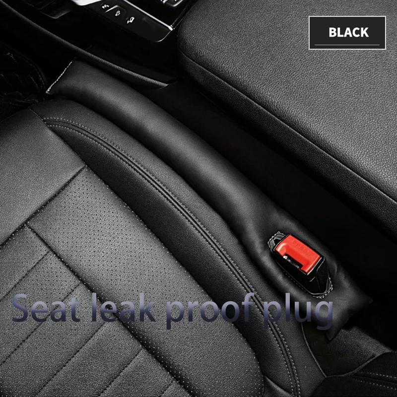 Universal Car Seat Gap Filler Soft Leakproof Padding PU Leather Leak Proof Pads Plug Spacer Car Styling Decorative Accessories