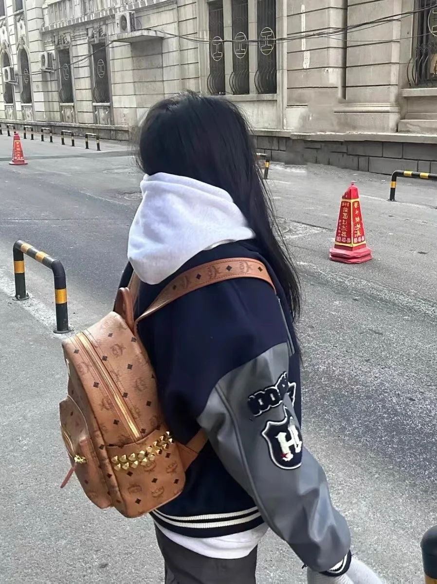 

Женские бейсбольные куртки-анораки зеленого цвета, весенние, из вельвета с эффектом потертости, с диагональными завязками, спортивные, высококачественные, с дырками, для офиса