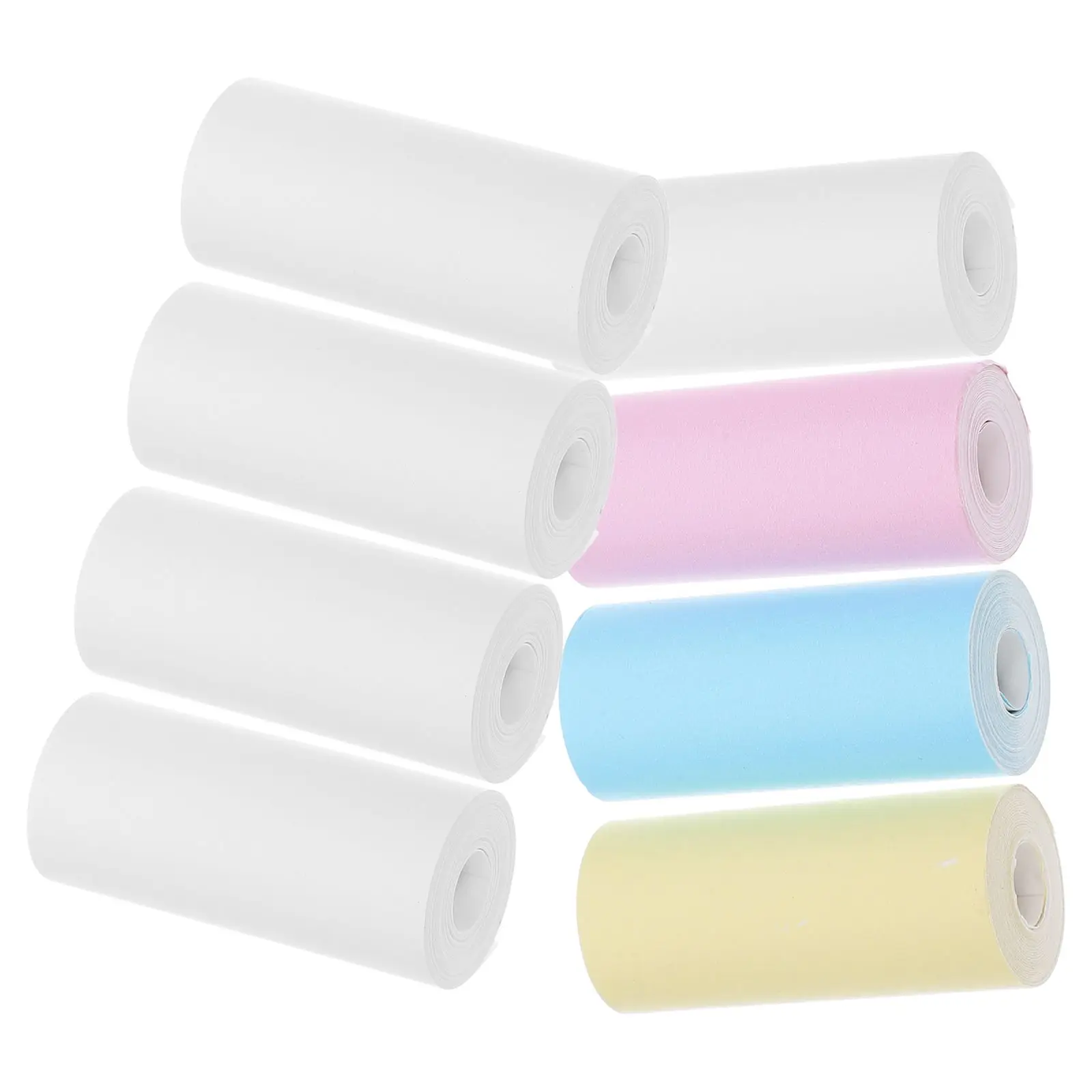 18 Rolls Mini Printer Thermal Paper Compatible Kids Cameras Smooth Surface Precise Cutting Photo Text Printing Sticker
