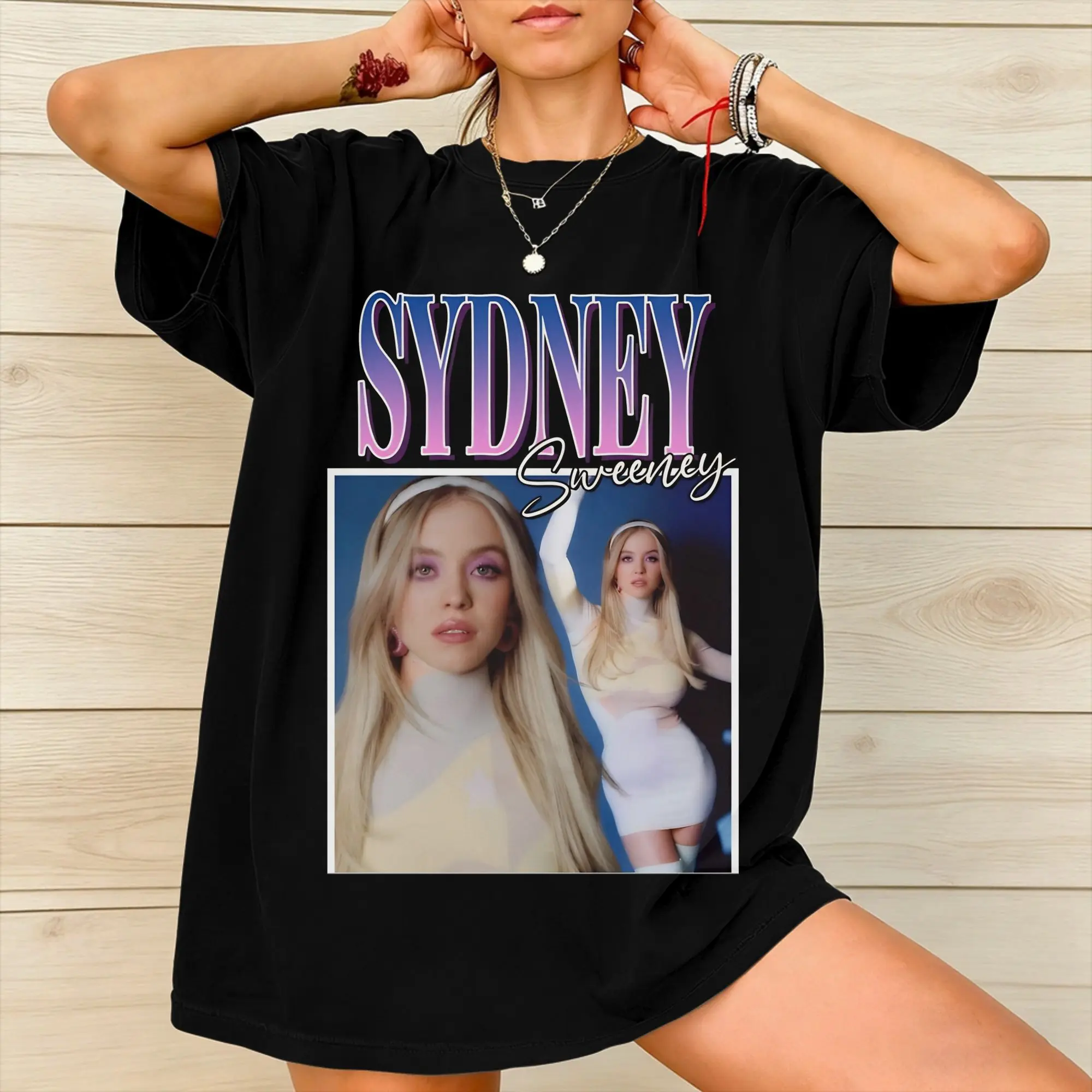 Cassie Howard Sydney Sweeney Tee Shirt for Men Women Gift Idea T Shirts  100% Cotton Clothes