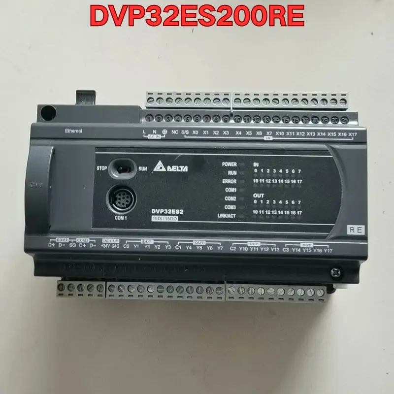 

Second-hand PLC module DVP32ES200RE function test is normal