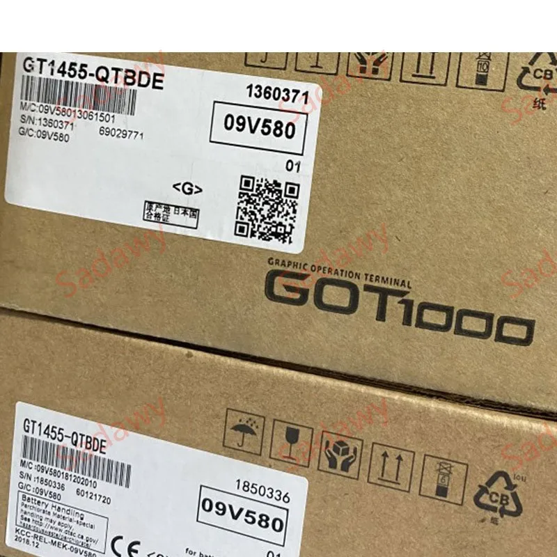 Mit-subishi 새로운 GT1265-VNBA/GT1275-VNBA/GT1455-QTBD/GT1455-QTBD-E 터치 스크린 HMI 패널