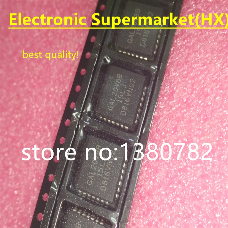 

Free Shipping 10pcs-50pcs/lots GAL20V8B-15LJN GAL20V8B-15LJ GAL20V8B NEW PLCC-28 IC In stcok!