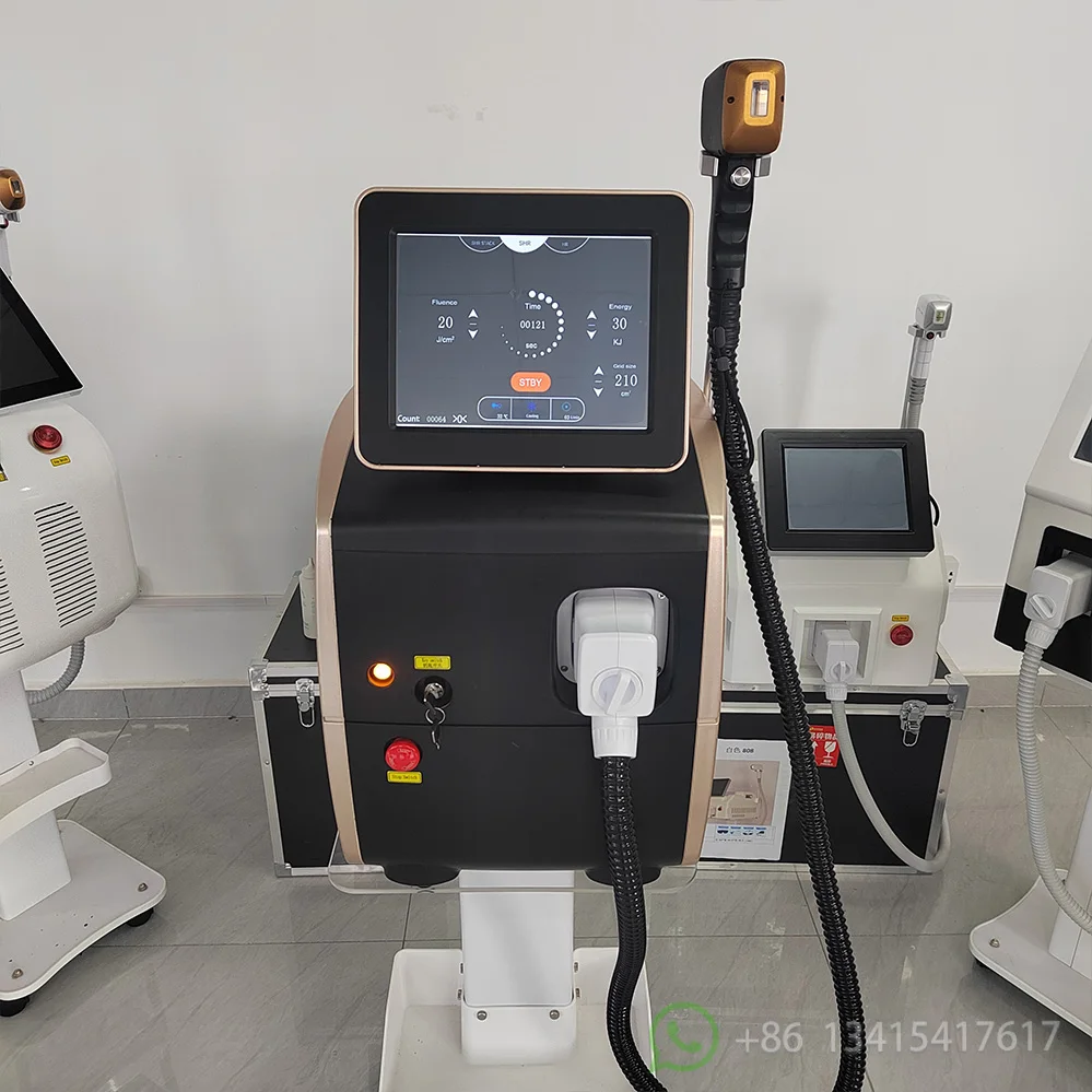 808 Diode Laser Hair Removal Commercial Depiladora Laser Appliances 3 Wavelength Painless Beautiful Whole Body Hair Removal